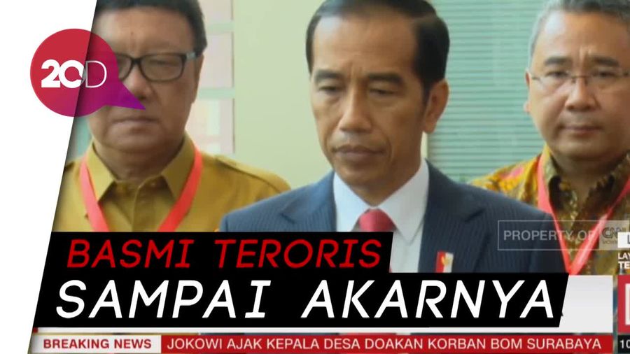 Jokowi Sebut Bom Polrestabes Tindakan Pengecut