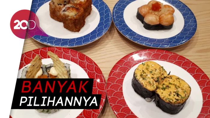 Jajan Aneka Sushi Murah Enak, Mulai dari Rp 10 Ribu