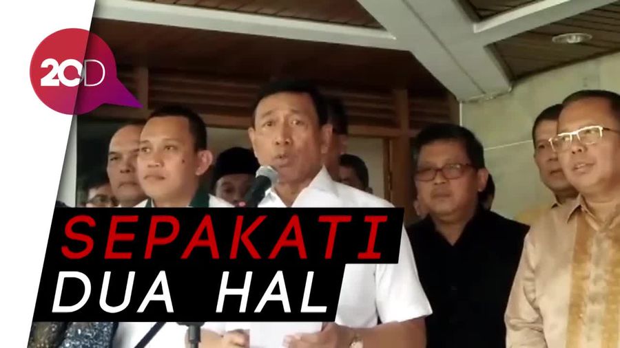 Wiranto Bahas UU Terorisme dengan DPR di Rumah Dinas