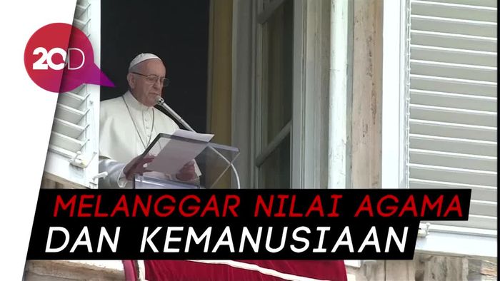 Doa Paus Fransiskus Untuk Korban Bom Surabaya 
