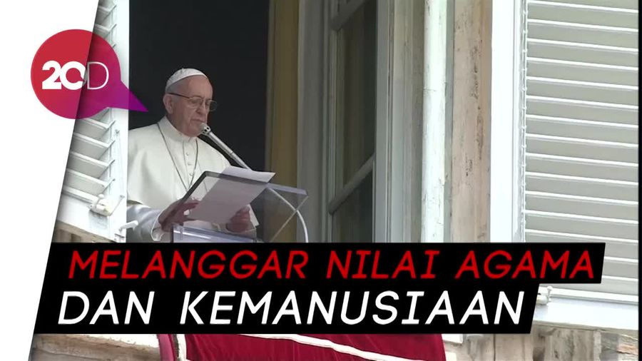 Doa Paus Fransiskus Untuk Korban Bom Surabaya 