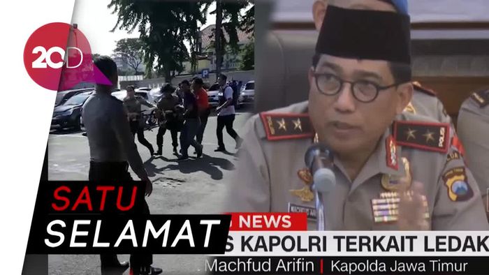 Bomber Polrestabes Surabaya Satu Keluarga