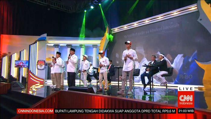 Bareng Komunitas Nasyid, Sudrajat-Syaikhu Dendangkan Selawat