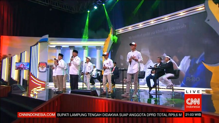Bareng Komunitas Nasyid, Sudrajat-Syaikhu Dendangkan Selawat