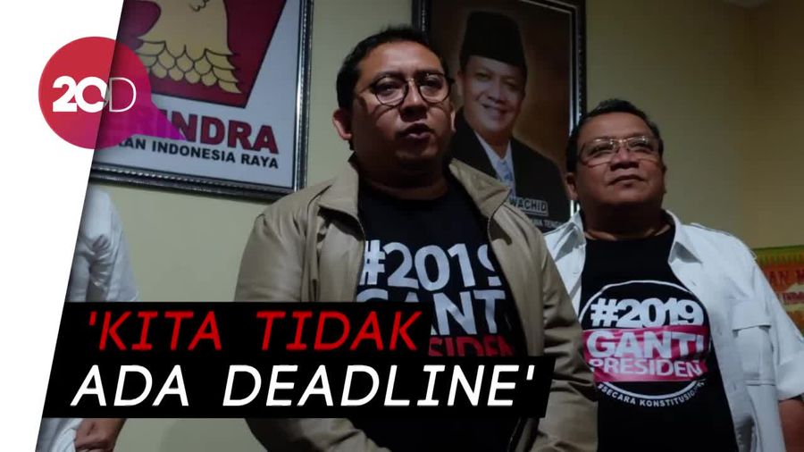 Fadli Zon: Kalau Jokowi Sudah Siap, Umumkan Dong Cawapresnya