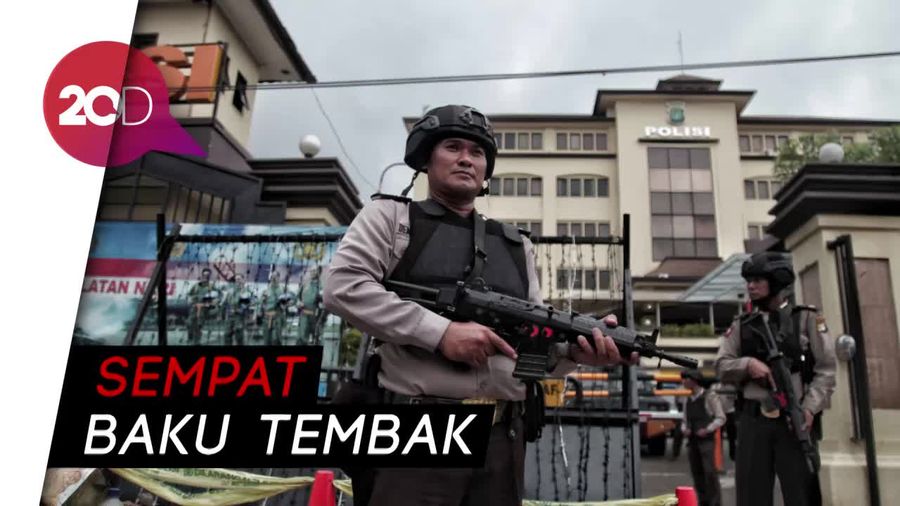 Densus 88 Tembak Mati Satu Terduga Teroris di Surabaya