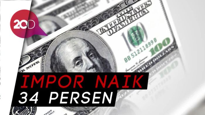 Bulan April, Neraca Dagang Indonesia Defisit US$ 1,63 miliar