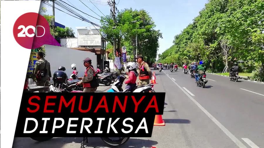 Gereja Kristen Indonesia Dijaga Ketat Petugas