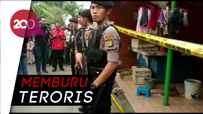 3 Terduga Teroris Diamankan saat Penggerebekan di Tangerang