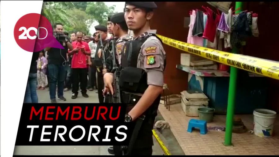 3 Terduga Teroris Diamankan saat Penggerebekan di Tangerang