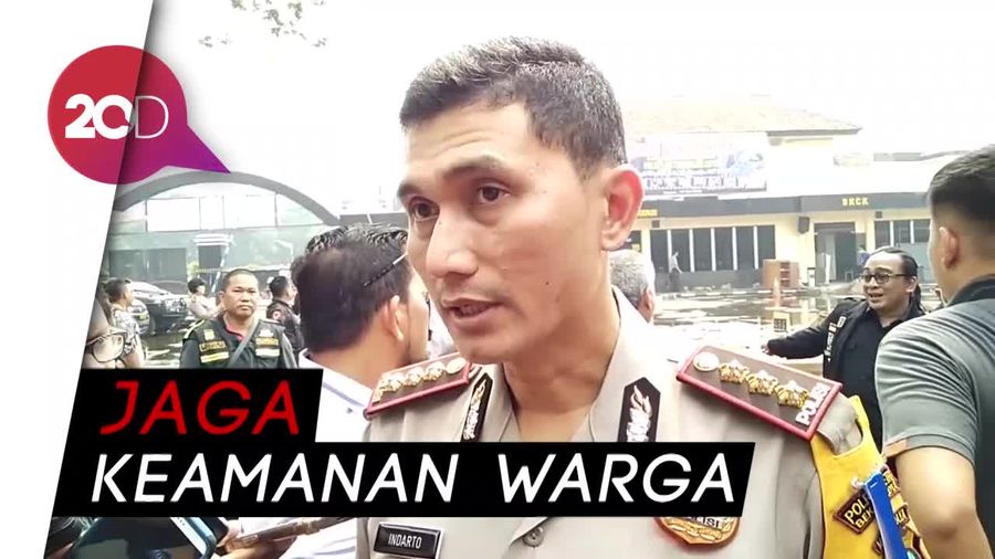 Marak Aksi Teror, Polresta Bekasi Giatkan Operasi Gabungan