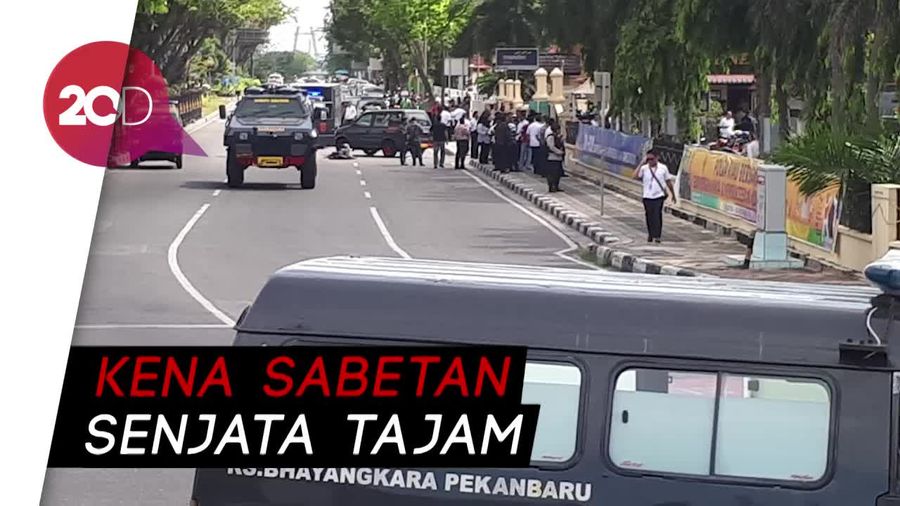 Polda Riau Diserang Terduga Teroris, 2 Polisi Terluka