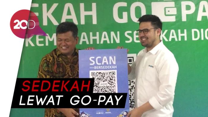 Kini Bisa Bersedekah Hanya dengan Scan Barcode