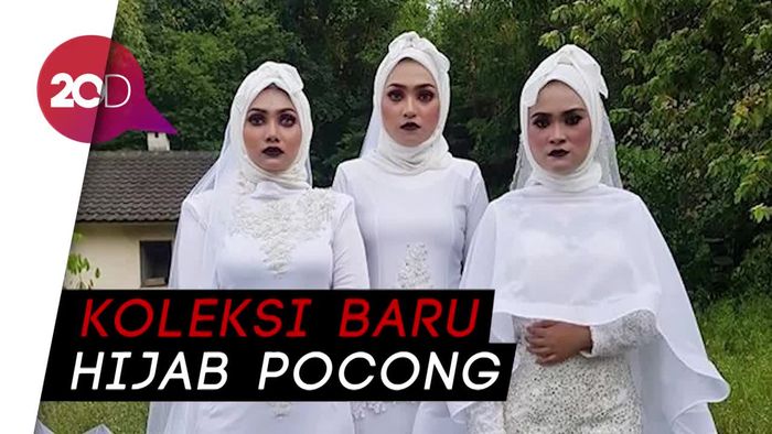 Hii! Viral Hijab Pengantin Seram untuk Foto Pernikahan
