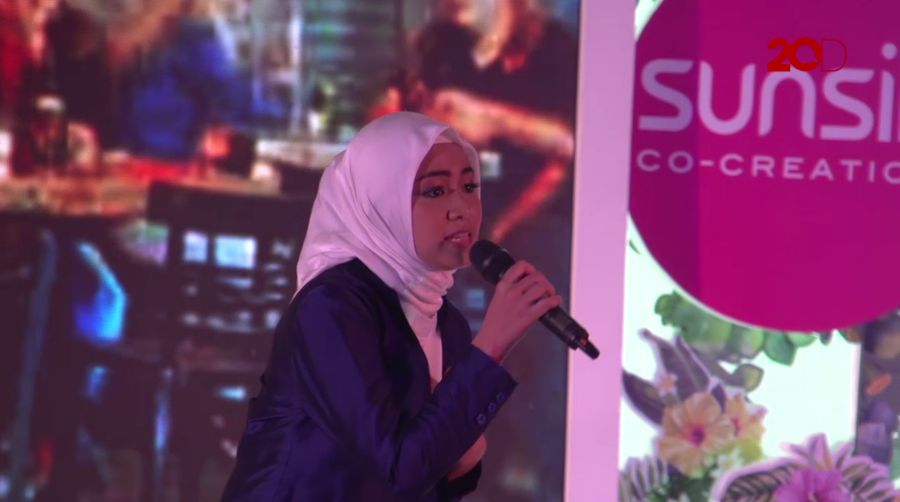20 Besar Bandung - Suara Merdu Peavey yang Jago Taekwondo