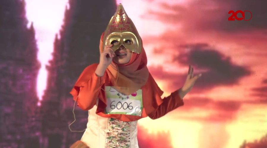 20 Besar Bandung - Zahrah Eza Story Telling di Depan Juri