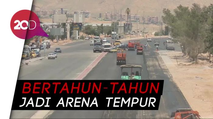 Perang Usai, Jalan Raya Damaskus-Homs Dibuka Kembali