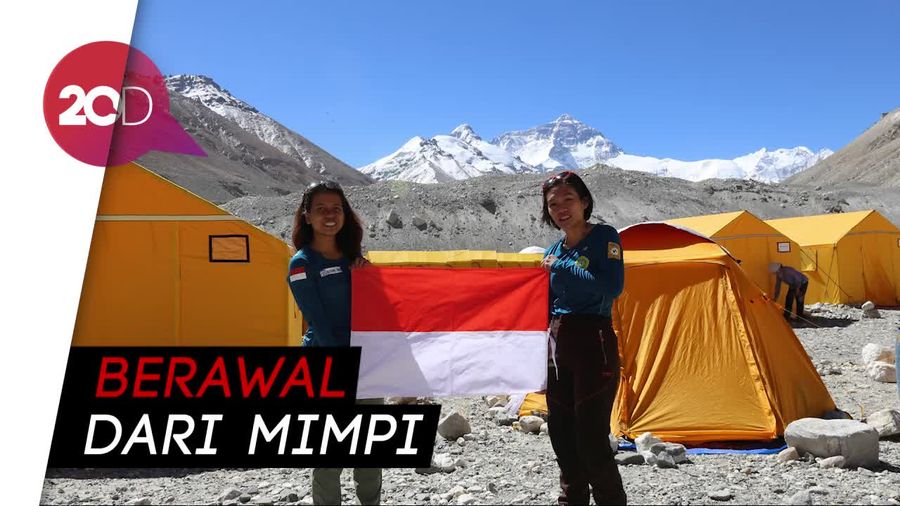 Cool! 2 Pendaki Indonesia Taklukkan Puncak Tertinggi Dunia
