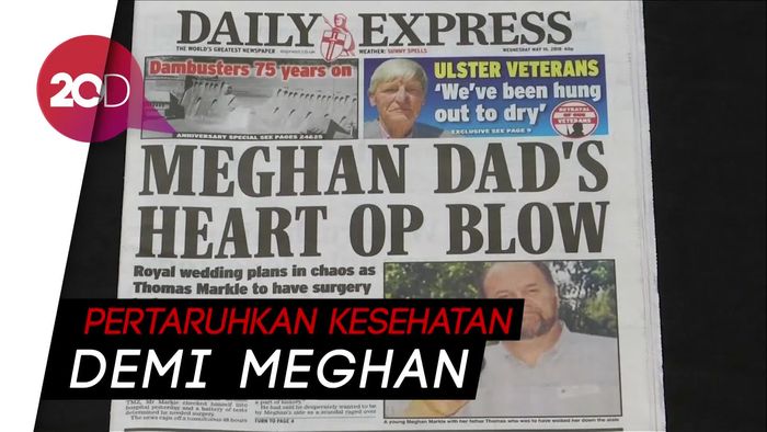Hmm... Ayah Meghan Markle Akan Hadiri Royal Wedding?