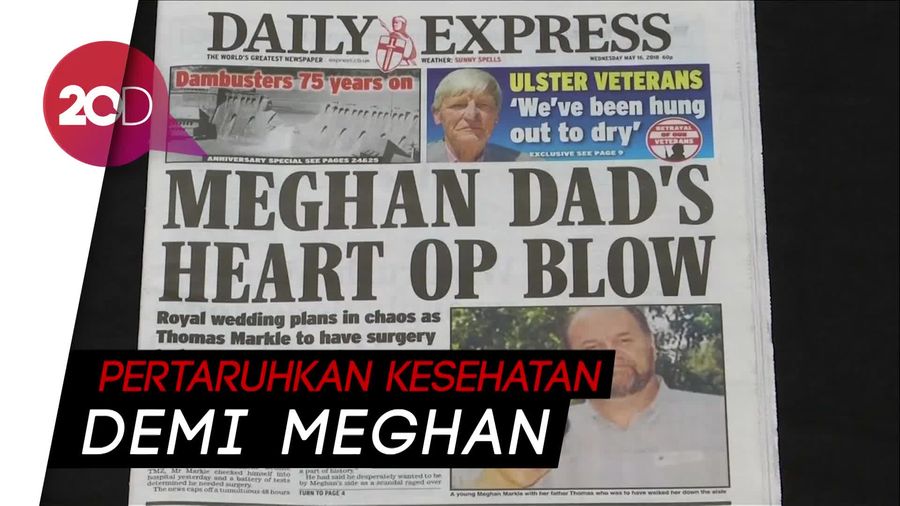 Hmm... Ayah Meghan Markle Akan Hadiri Royal Wedding?