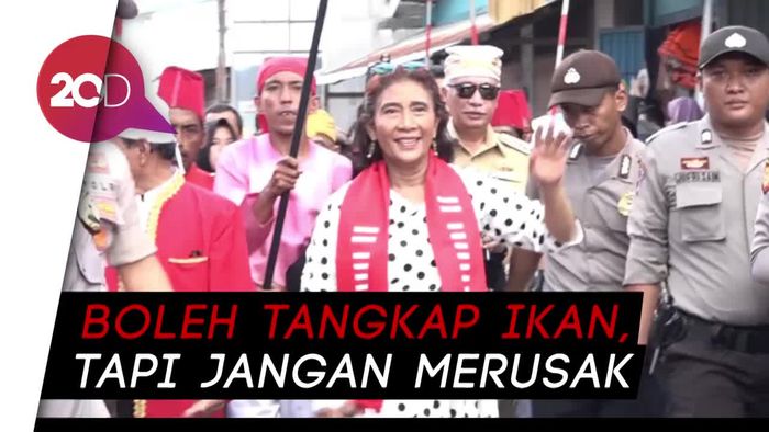 Ke Banggai Laut, Susi Ajak Nelayan Hindari Destructive Fishing