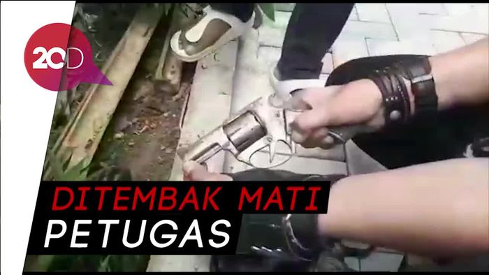Penggrebekan 2 Gembong Perampok Bersenjata Api