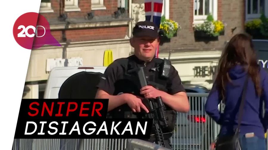 Jelang Royal Wedding, Pasukan Bersenjata Jaga Ketat Kastil Windsor