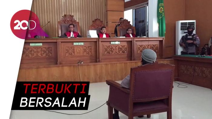 Aman Abdurrahman, Otak Rangkaian Teror Bom Dituntut Mati