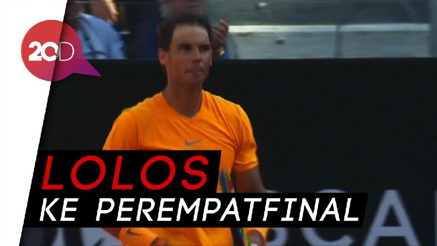 Rafael Nadal Terus Melaju di Italia Terbuka