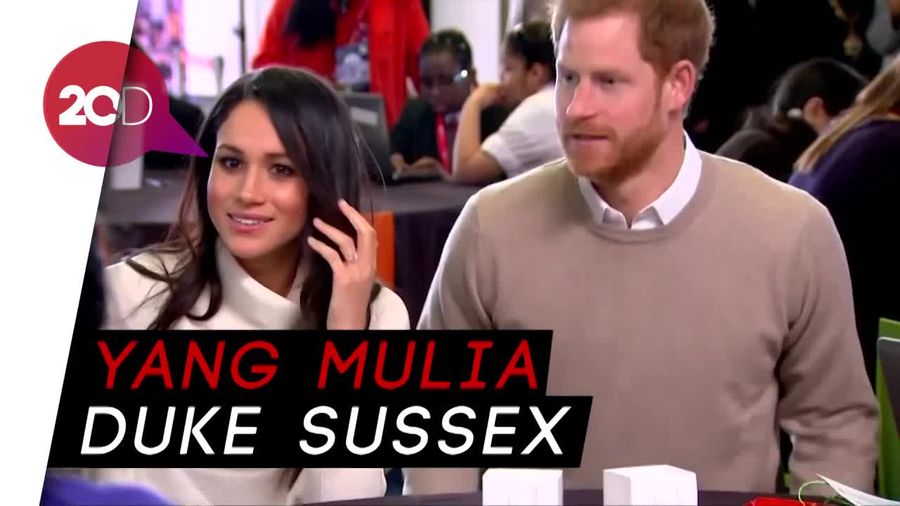 Pangeran Harry Diberi Gelar Duke Sussex