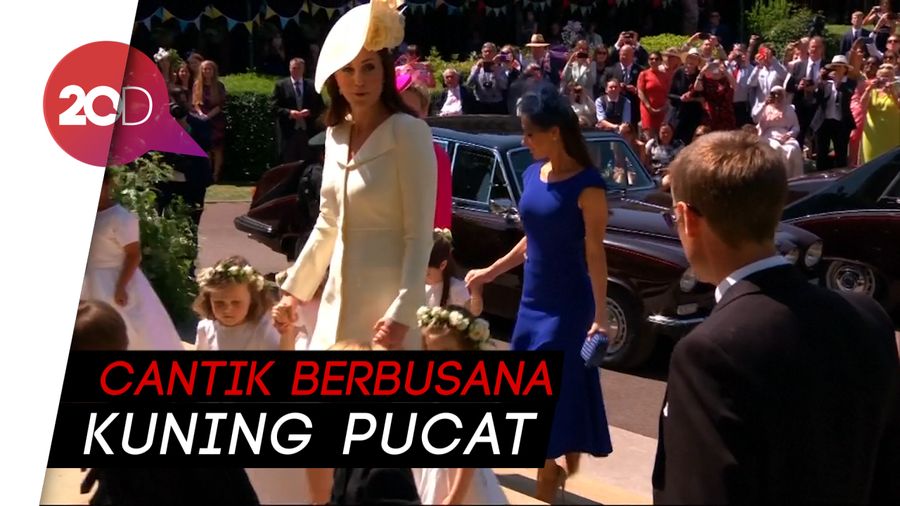 Gemas! Kate Middleton Datang bersama George dan Charlotte