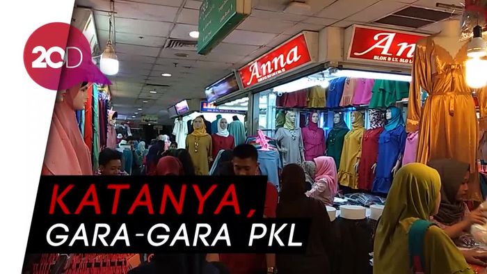 Masuk Ramadan, Pedagang Blok A Tanah Abang Sepi Pembeli 