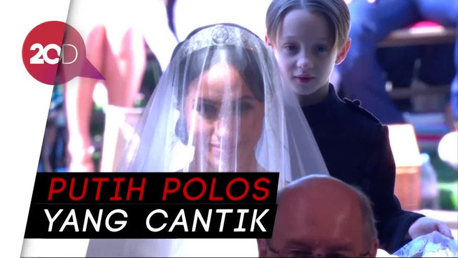 Simpel! Ini Detail Gaun Pernikahan Meghan Markle