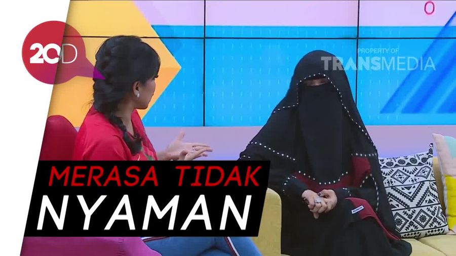 Kesal! Indadari Dicurigai Masyarakat karena Gunakan Cadar