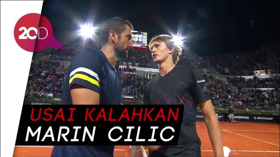 Zverev Tantang Nadal di Final Italia Terbuka