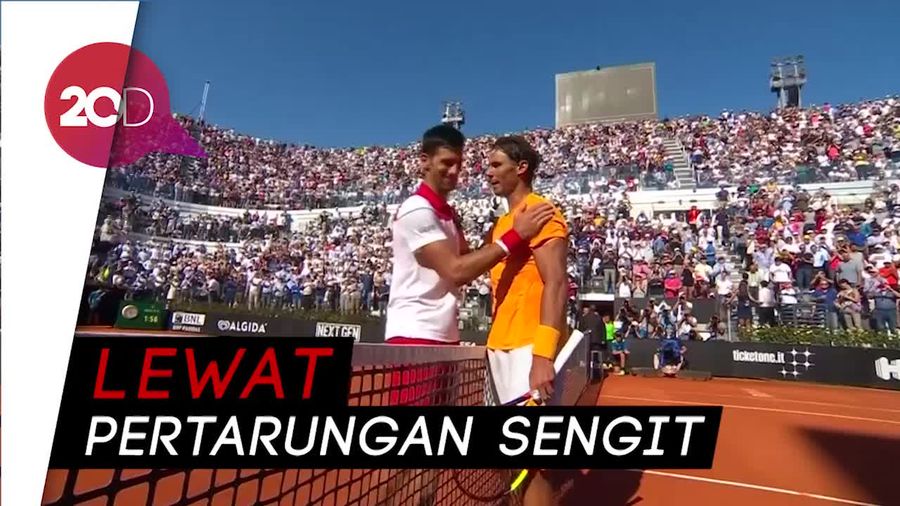 Kandaskan Djokovic, Nadal ke Final Italia Terbuka