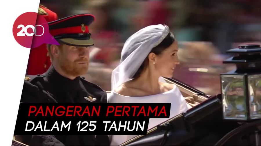 Harry Pangeran Pertama yang Tampil Berjenggot di Hari Pernikahan