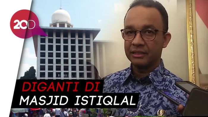 Anies Batalkan Acara Tarawih Akbar di Monas