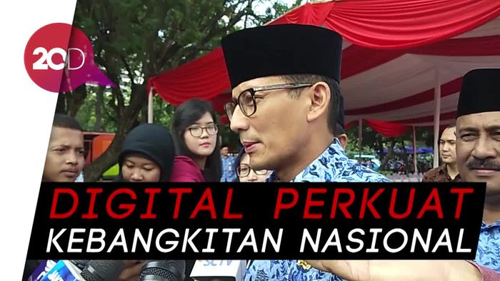 Sandi Janji Buka Lapangan Kerja Digital