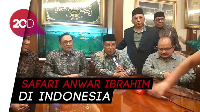 Anwar Ibrahim Sambangi PBNU, Bahas Apa?