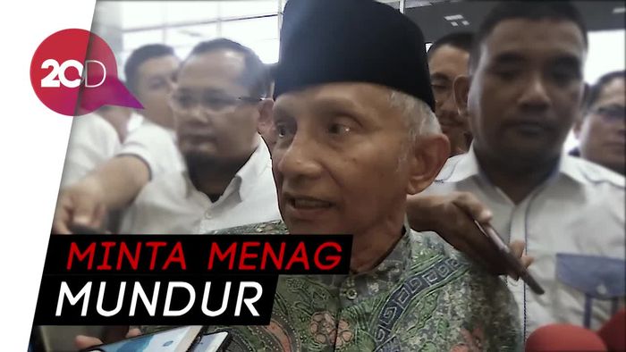Amien Rais Kritik Keras Daftar 200 Mubalig Rekomendasi Kemenag
