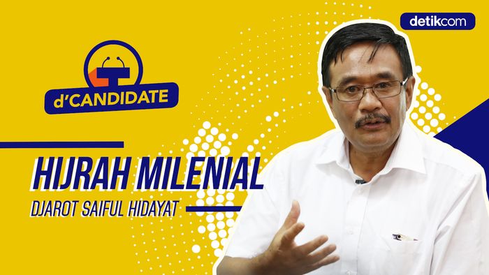  Hijrah Milenial Cagub Djarot