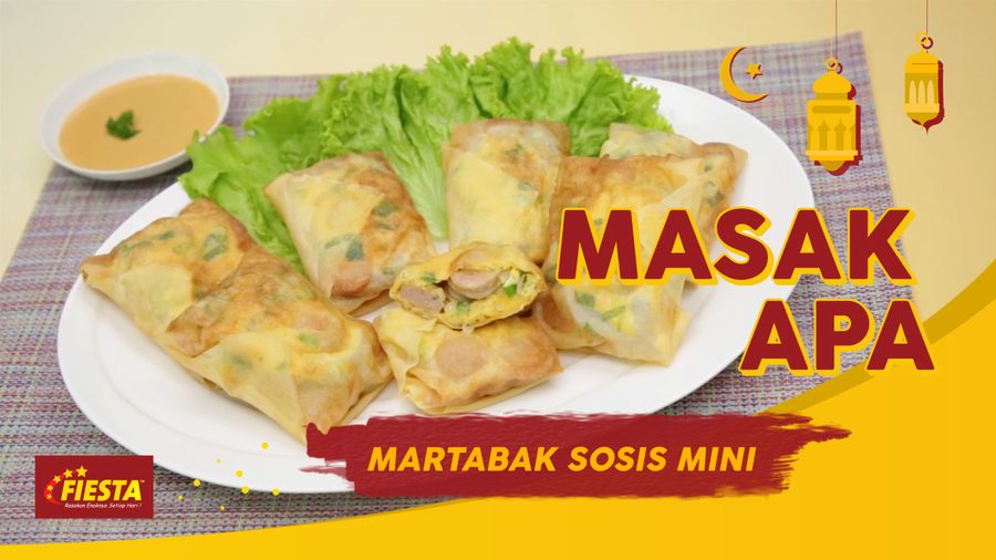 Lezatnya Martabak Sosis Mini untuk Berbuka 