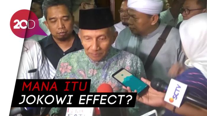 Dolar di Atas Rp 14.000, Amien Rais Singgung Jokowi Effect