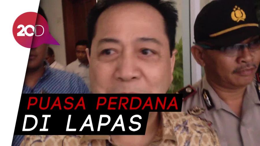 Menu Sahur Setya Novanto di Lapas Sukamiskin