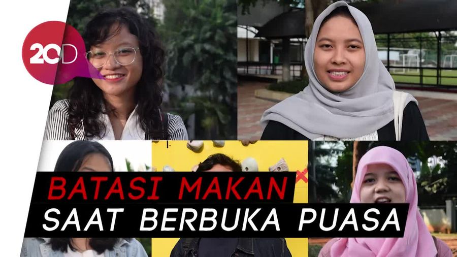 Takut Gemuk! Alasan Orang-orang Tak Makan Banyak Saat Buka Puasa