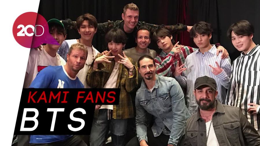 Netizen Heboh Backstreet Boys Foto Bareng BTS