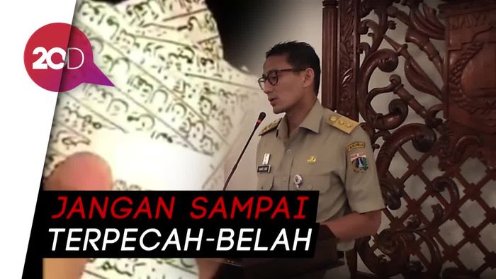 Viral Sobekan Alquran di Gunawarman, Sandi: Jangan Terprovokasi