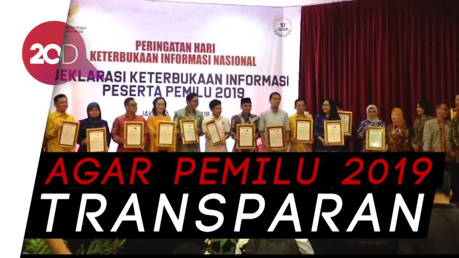 KIP Motori Keterbukaan Parpol Peserta Pemilu 2019