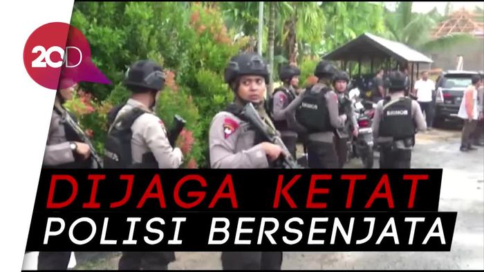 Suasana Polsek Maro Sebo Jambi Usai Diserang Pria Berparang